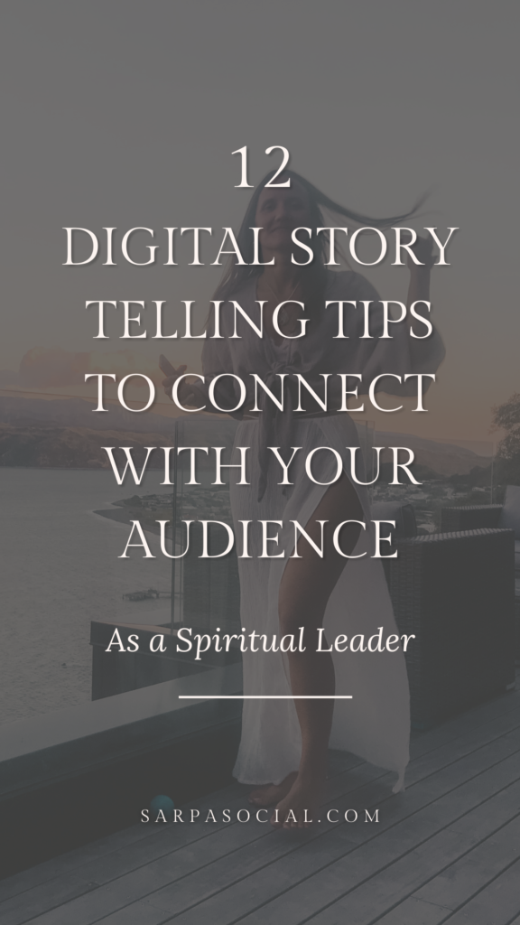 digital storytelling for spiritual leaders