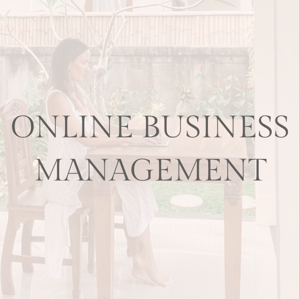 Online busniess management for spiritual businesses