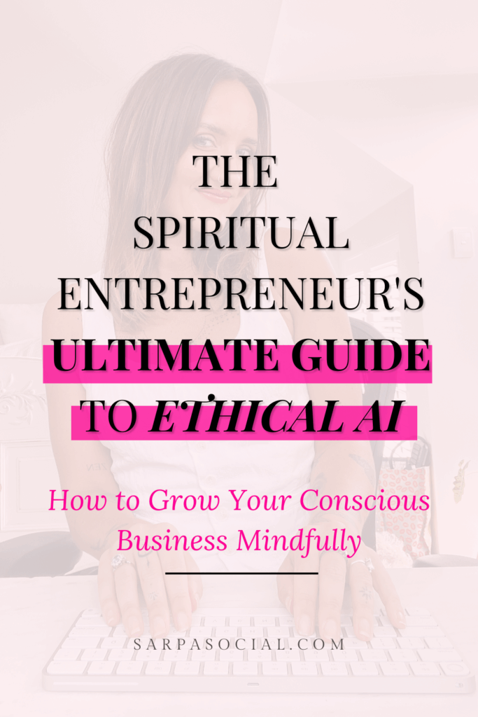 ethical AI for spiritual entrepreneurs